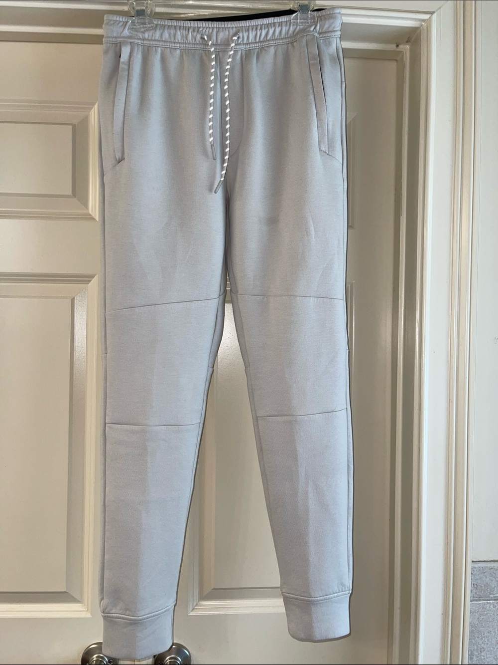 Men Small Tall American Eagle Jogger Sweatpants with zipper pockets